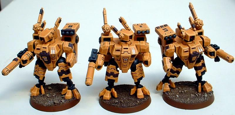 Captain Brown, Tau Crisis Suits, Tau Sept Army