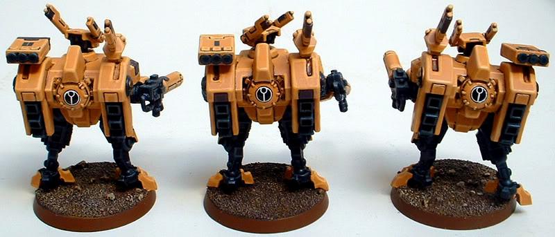 Captain Brown, Tau Crisis Suits, Tau Sept Army
