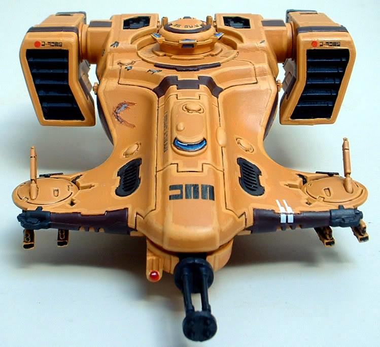 Captain Brown, Devilfish, Devilfish With Damage, Tau Sept Army