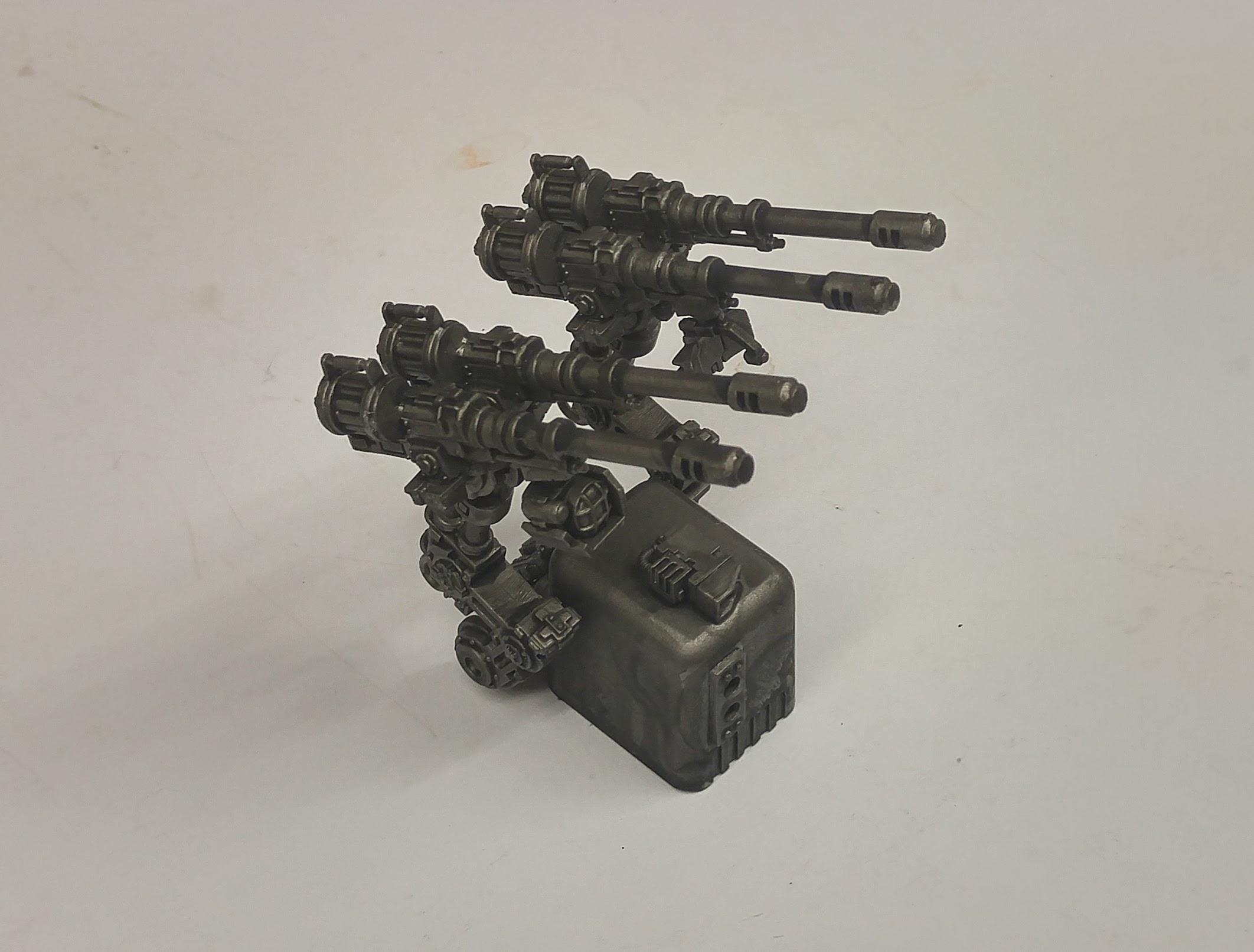Scratch-built Quad Gun