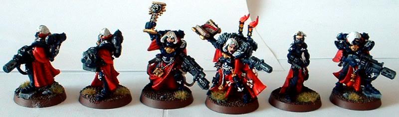 Adepta Sororitas, Captain Brown, Sisters Command Squad, Sisters Of Battle
