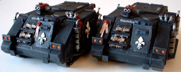 Adepta Sororitas, Adepta Sororitas Sisters Of Battle Rhinos, Sisters Of Battle