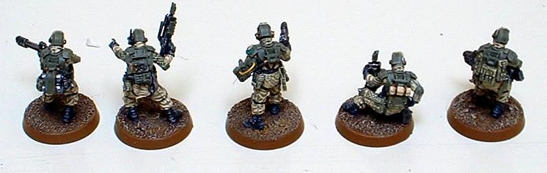Astra Militarum, Captain Brown, Drop Troops, Elysian, Imperial Guard