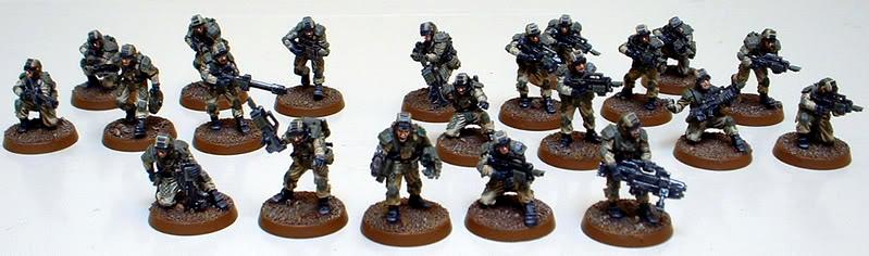 Astra Militarum, Captain Brown, Drop Troops, Elysian, Imperial Guard