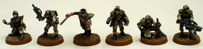 Astra Militarum, Captain Brown, Drop Troops, Elysian, Imperial Guard