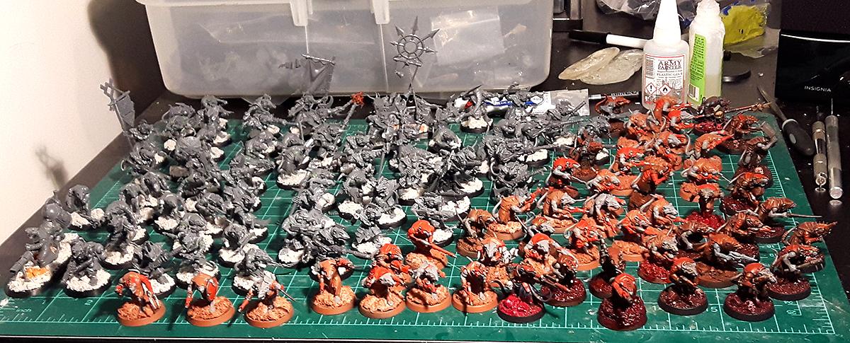 Khorne, Lost And The Damned, Skaven