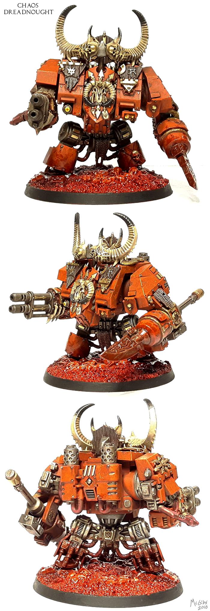 Chaos, Dreadnought, Khorne