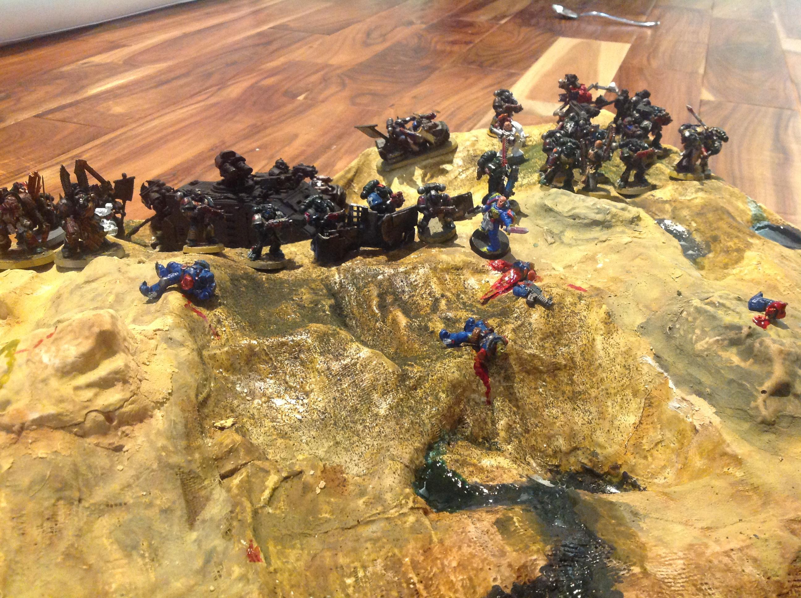 View of Iron Angels force A 
