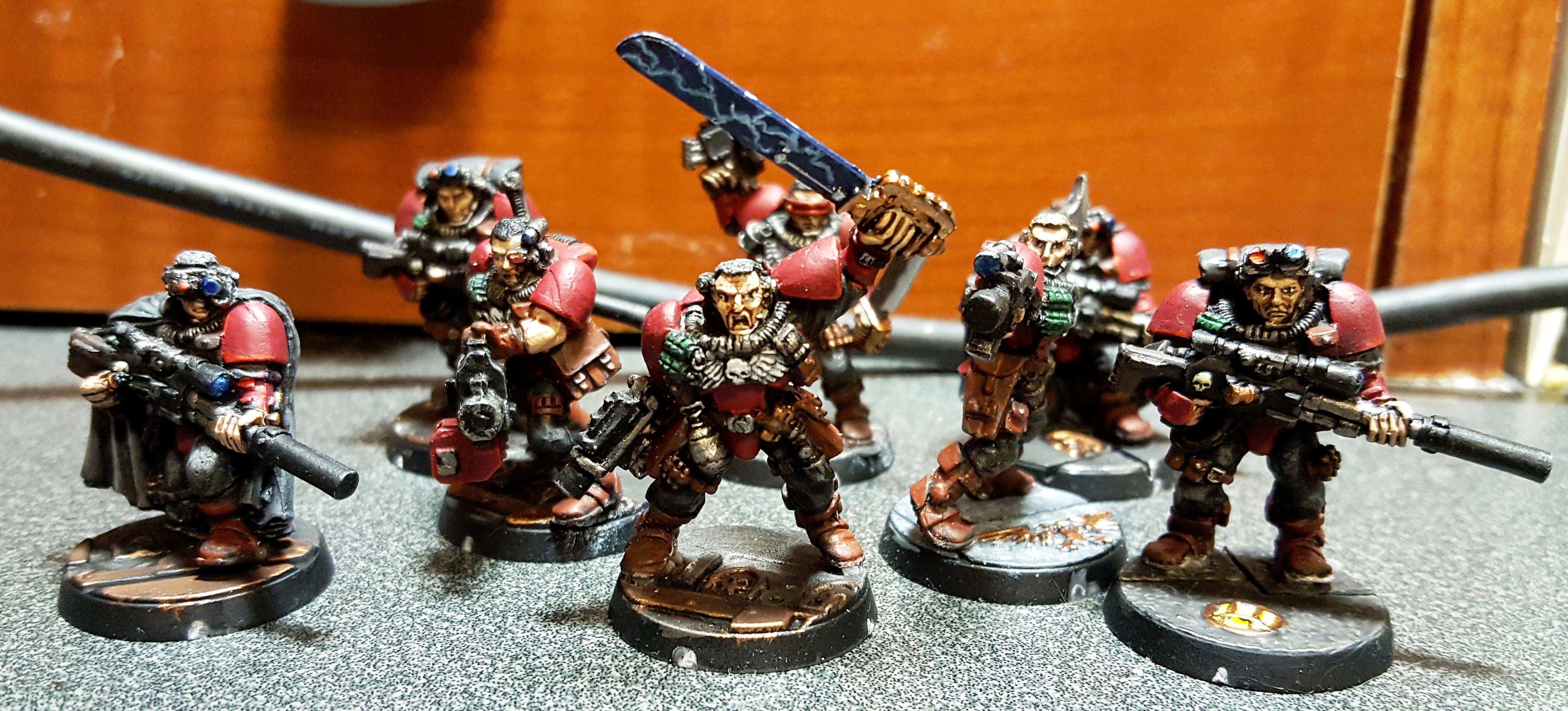 Blood Angels, Scouts, Space Marines
