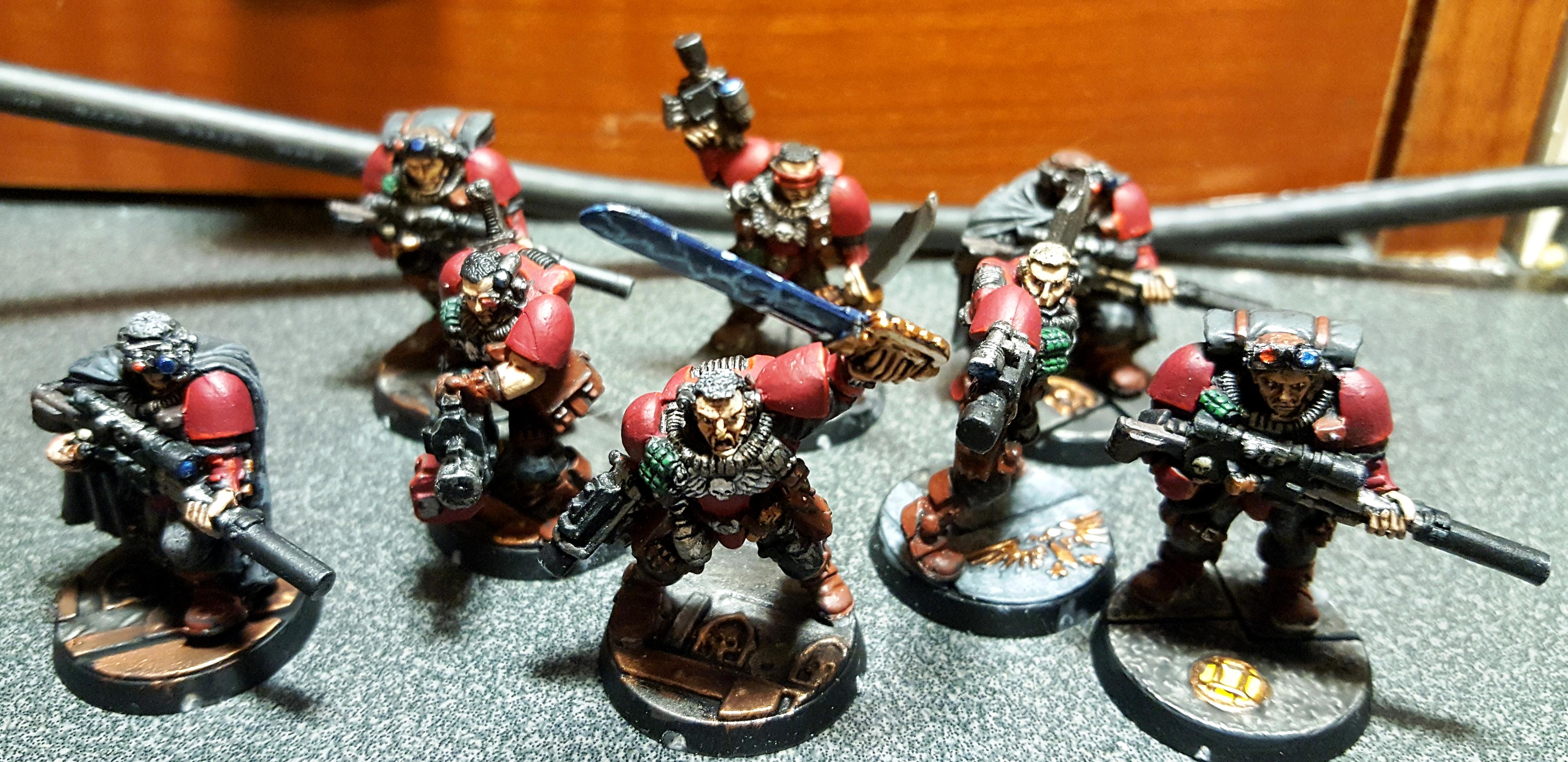 Blood Angels, Scouts, Space Marines