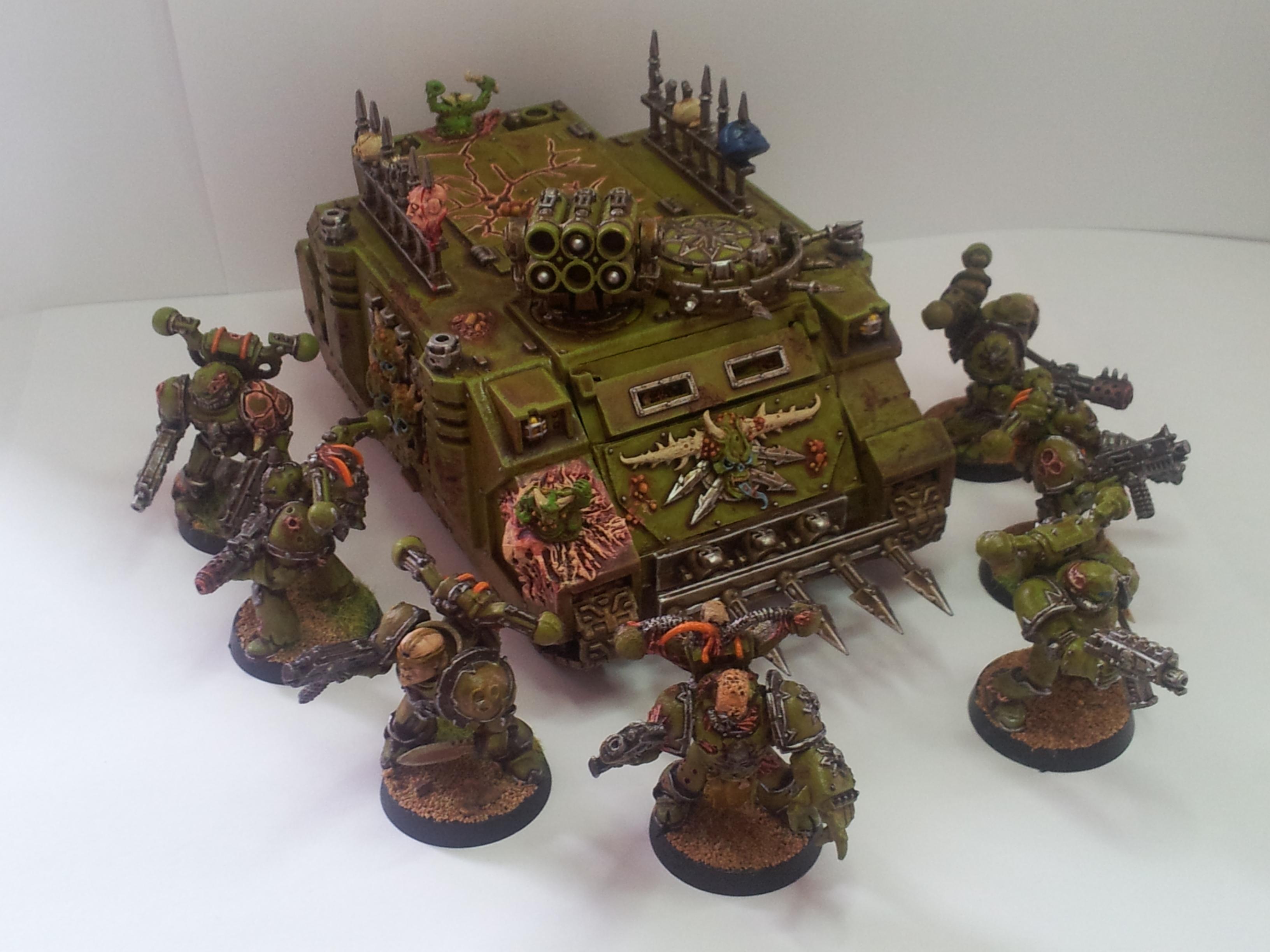 Chaos Space Marines, Death Guard, Nurgle, Pague Marine
