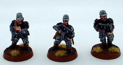 8th Regiment, Astra Militarum, Captain Brown, Imperial Guard, Necromunda, Necromundan, Sergeants, Spiders
