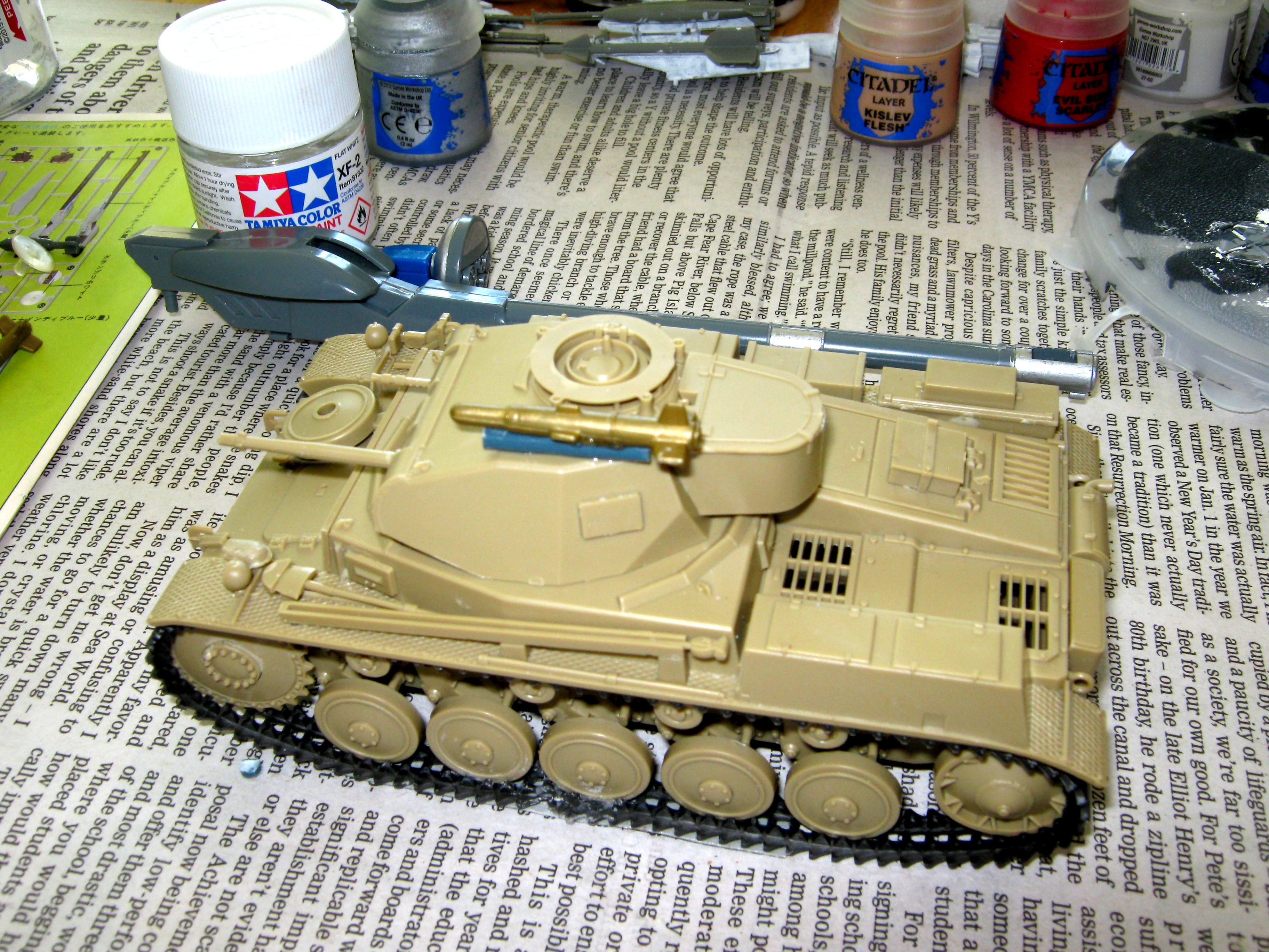 Conversion, Panzer, Panzer Ii, Tank, World War 2