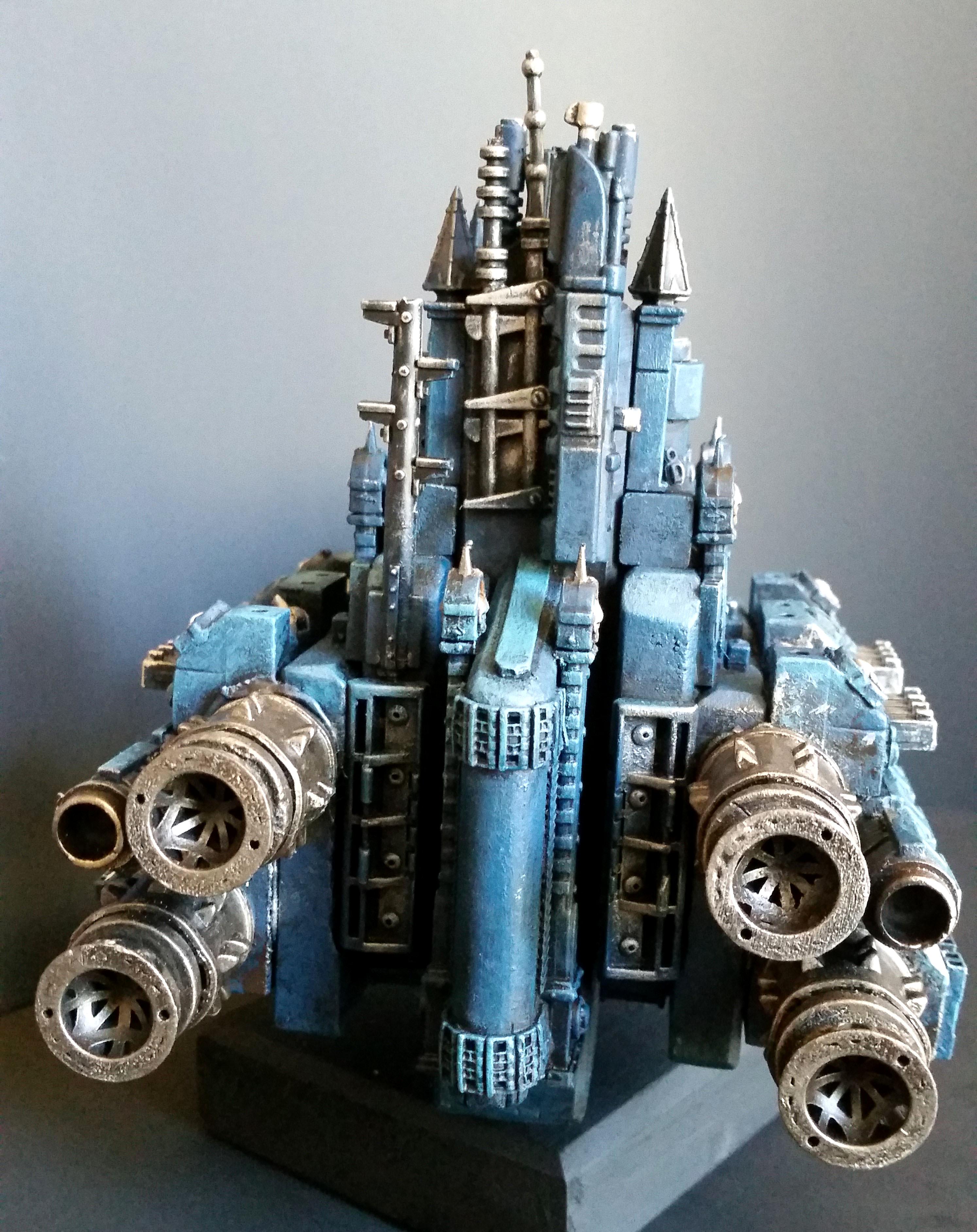 Battlefleet Gothic, Cruiser, Frigate, Rogue Trader, Scratch Build, Warhammer 40,000