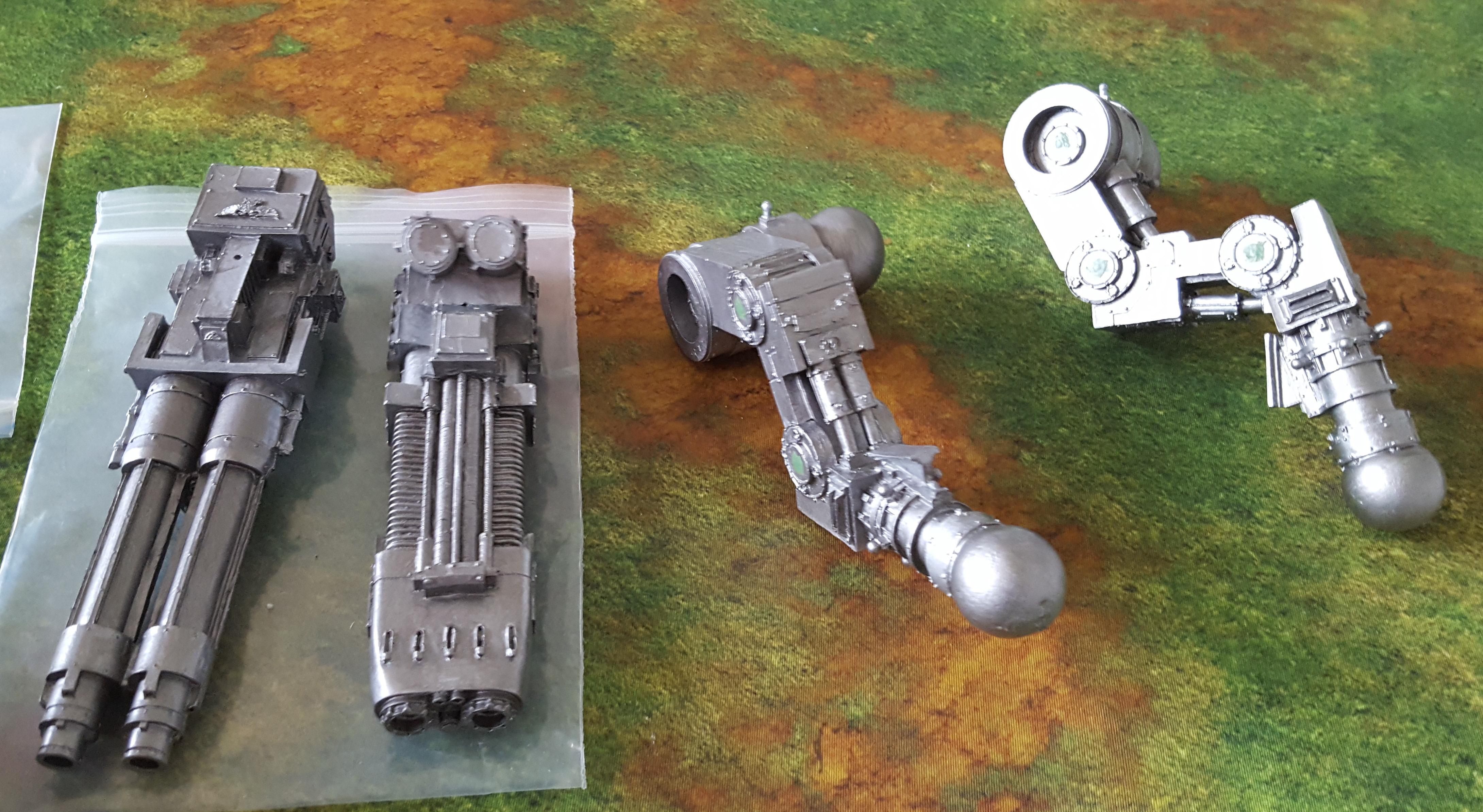 Warhound titan legs WIP 2