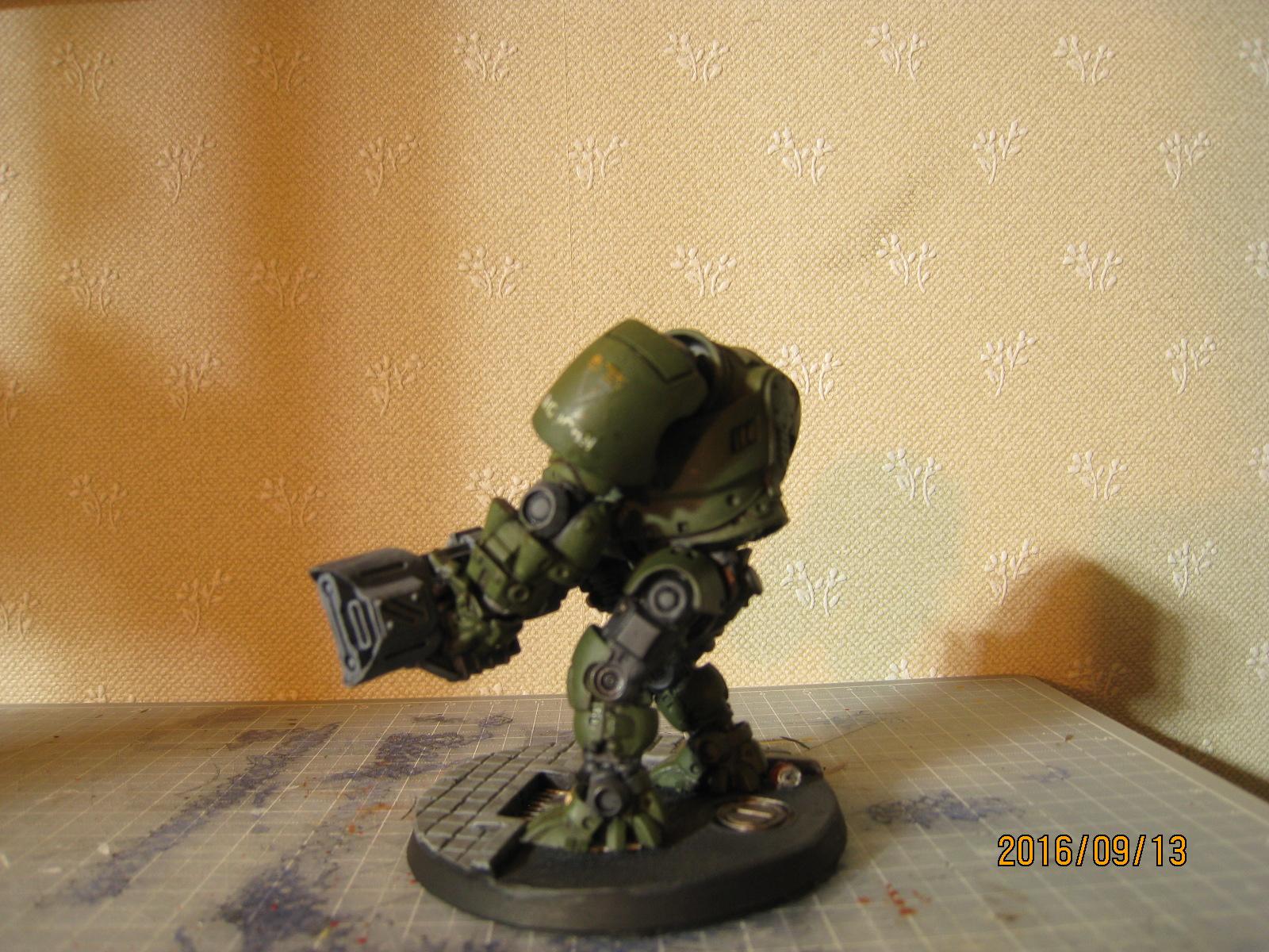 Big Gunz, Deadzone, Enforcers, Mantic, Restic, Robot, September 2016, Strider, Walker