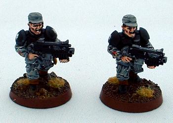 8th Regiment, Astra Militarum, Captain Brown, Imperial Guard, Necromunda, Necromundan, Necromundian Sergeants, Spiders