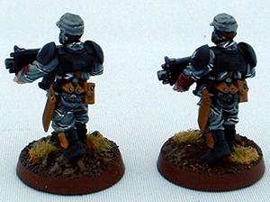 8th Regiment, Astra Militarum, Captain Brown, Imperial Guard, Necromunda, Necromundan, Necromundian Sergeants, Spiders