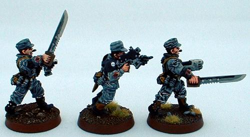 8th Regiment, Astra Militarum, Captain Brown, Imperial Guard, Necromunda, Necromundan, Necromundian Sergeant And Officers, Spiders
