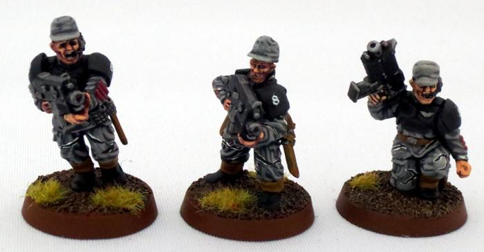 8th Regiment, Astra Militarum, Captain Brown, Imperial Guard, Necromunda, Necromundan, Necromundian Sergeants, Spiders