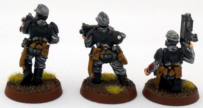 8th Regiment, Astra Militarum, Captain Brown, Imperial Guard, Necromunda, Necromundan, Necromundian Sergeants, Spiders