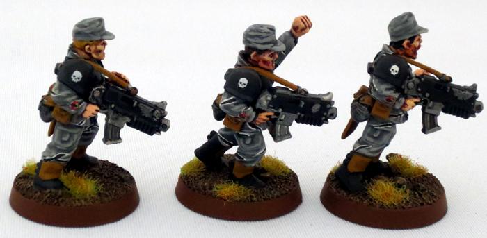 8th Regiment, Astra Militarum, Captain Brown, Imperial Guard, Necromunda, Necromundan, Necromundian Sergeants, Spiders