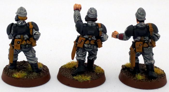 8th Regiment, Astra Militarum, Captain Brown, Imperial Guard, Necromunda, Necromundan, Necromundian Sergeants, Spiders