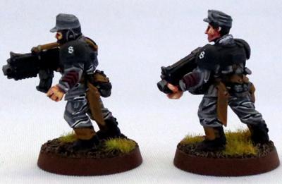 8th Regiment, Astra Militarum, Captain Brown, Imperial Guard, Necromunda, Necromundan, Necromundian Sergeants, Spiders