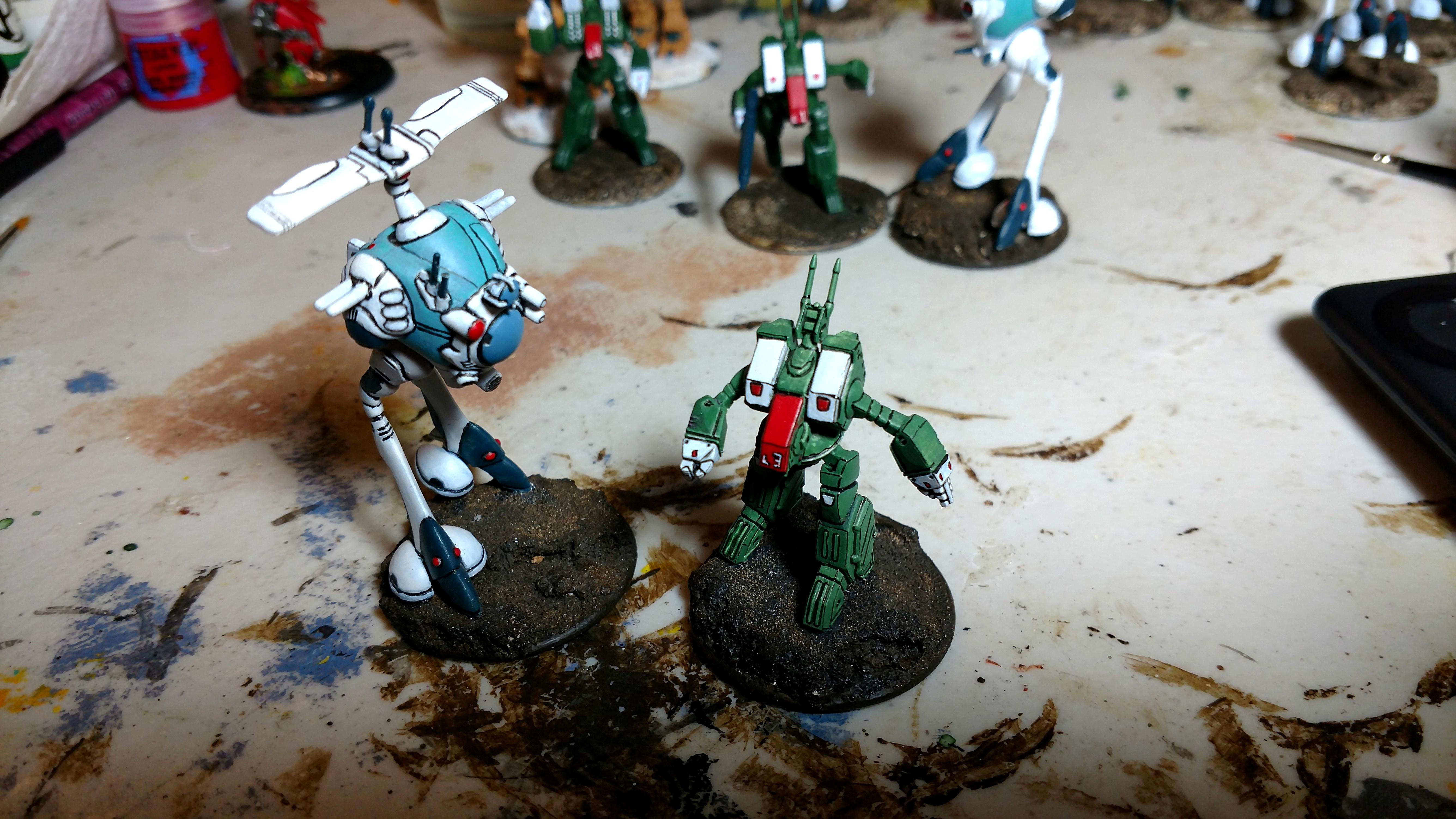 Recon pods and spartan