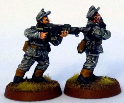8th Regiment, Astra Militarum, Captain Brown, Imperial Guard, Necromunda, Necromundan, Necromundian Conscripts, Spiders