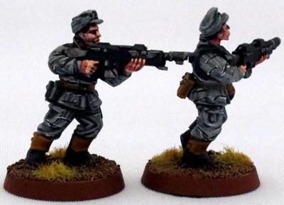 8th Regiment, Astra Militarum, Captain Brown, Imperial Guard, Necromunda, Necromundan, Necromundian Conscripts, Spiders