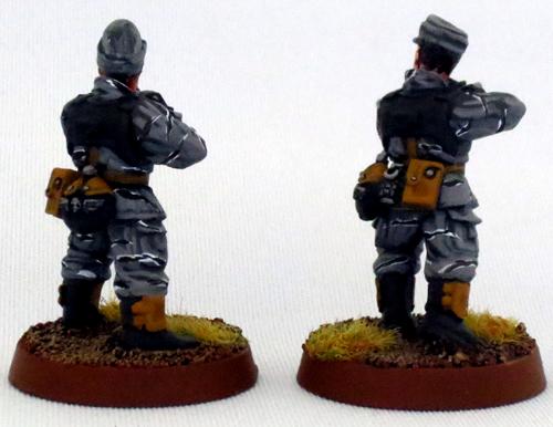 8th Regiment, Astra Militarum, Captain Brown, Imperial Guard, Necromunda, Necromundan, Necromundian Conscripts, Spiders