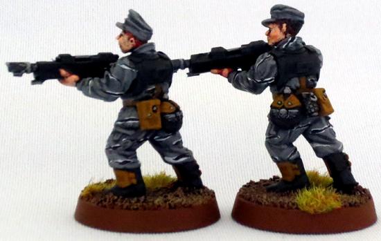 8th Regiment, Astra Militarum, Captain Brown, Imperial Guard, Necromunda, Necromundan, Necromundian Conscripts, Spiders