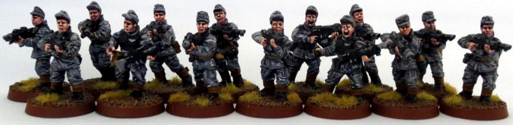 8th Regiment, Astra Militarum, Captain Brown, Imperial Guard, Necromunda, Necromundan, Necromundian Conscripts, Spiders