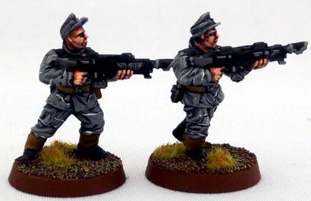 8th Regiment, Astra Militarum, Captain Brown, Imperial Guard, Necromunda, Necromundan, Necromundian Conscripts, Spiders