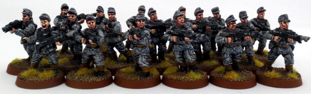 8th Regiment, Astra Militarum, Captain Brown, Imperial Guard, Necromunda, Necromundan, Necromundian Conscripts, Spiders