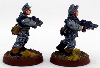 8th Regiment, Astra Militarum, Captain Brown, Imperial Guard, Necromunda, Necromundan, Necromundian Conscripts, Spiders