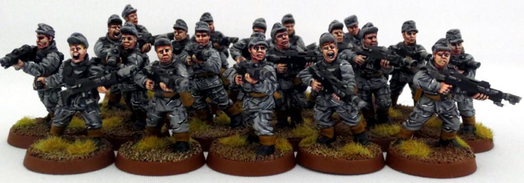 8th Regiment, Astra Militarum, Captain Brown, Imperial Guard, Necromunda, Necromundan, Necromundian Conscripts, Spiders
