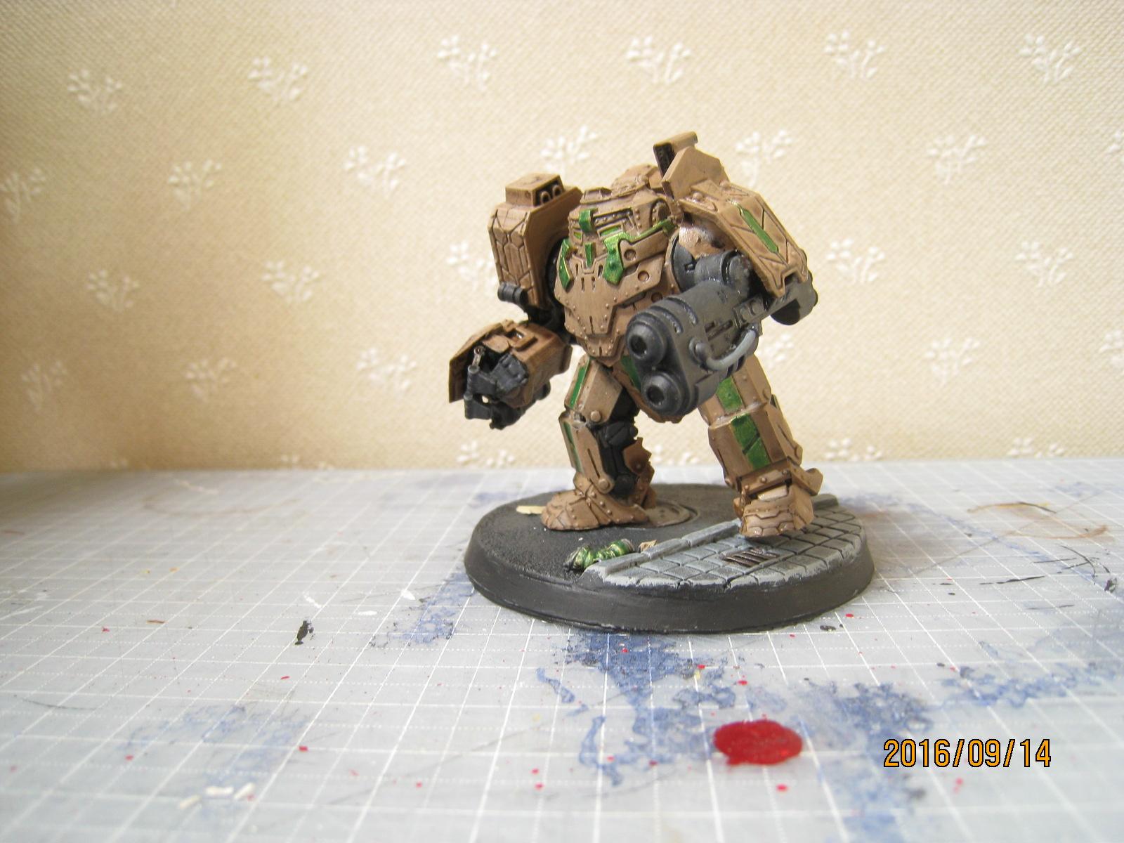 Deadzone, Forge Fathers, Mantic, Restic, Robot, September 2016, Walker
