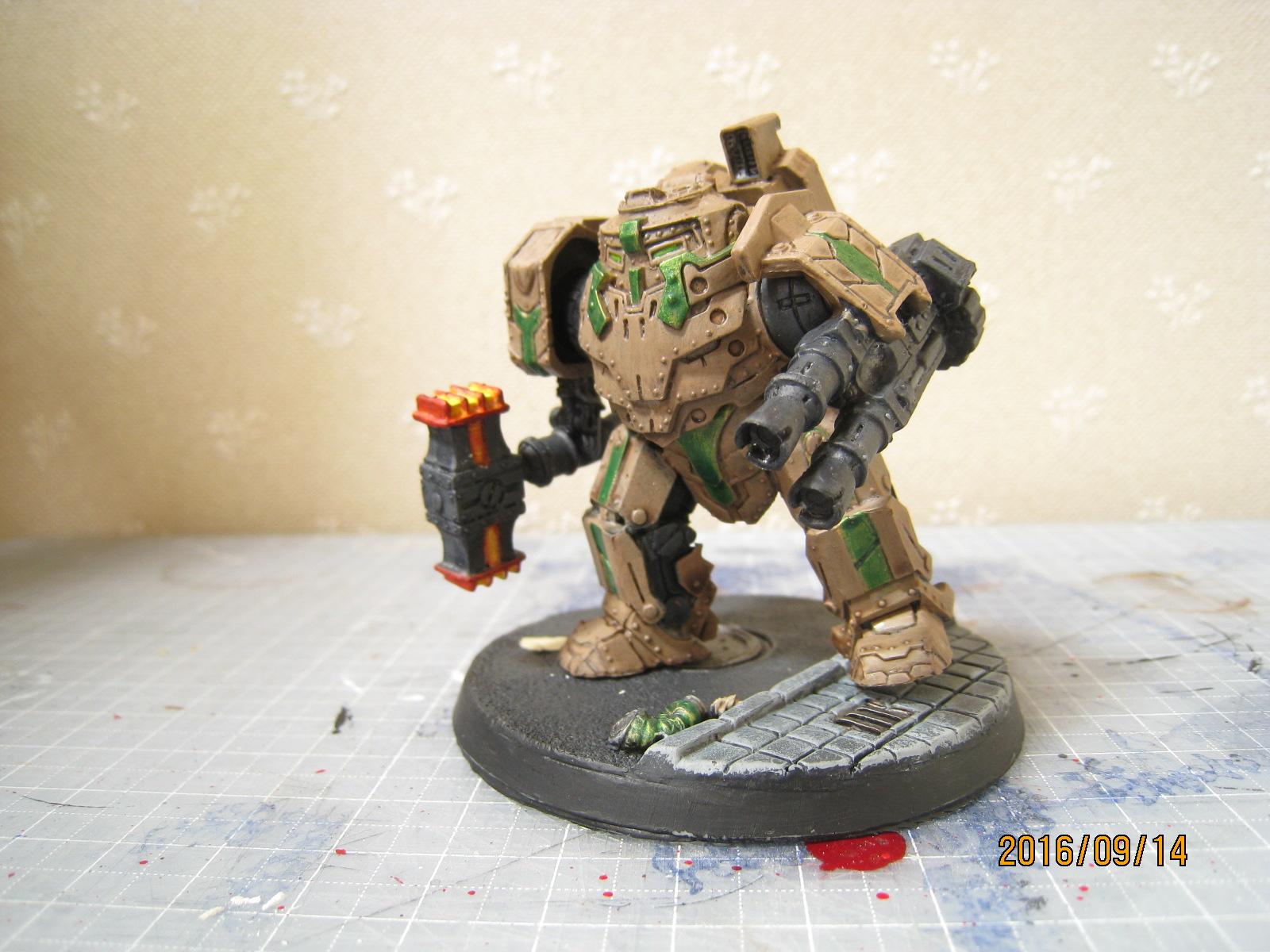 Deadzone, Forge Fathers, Mantic, Restic, Robot, September 2016, Walker