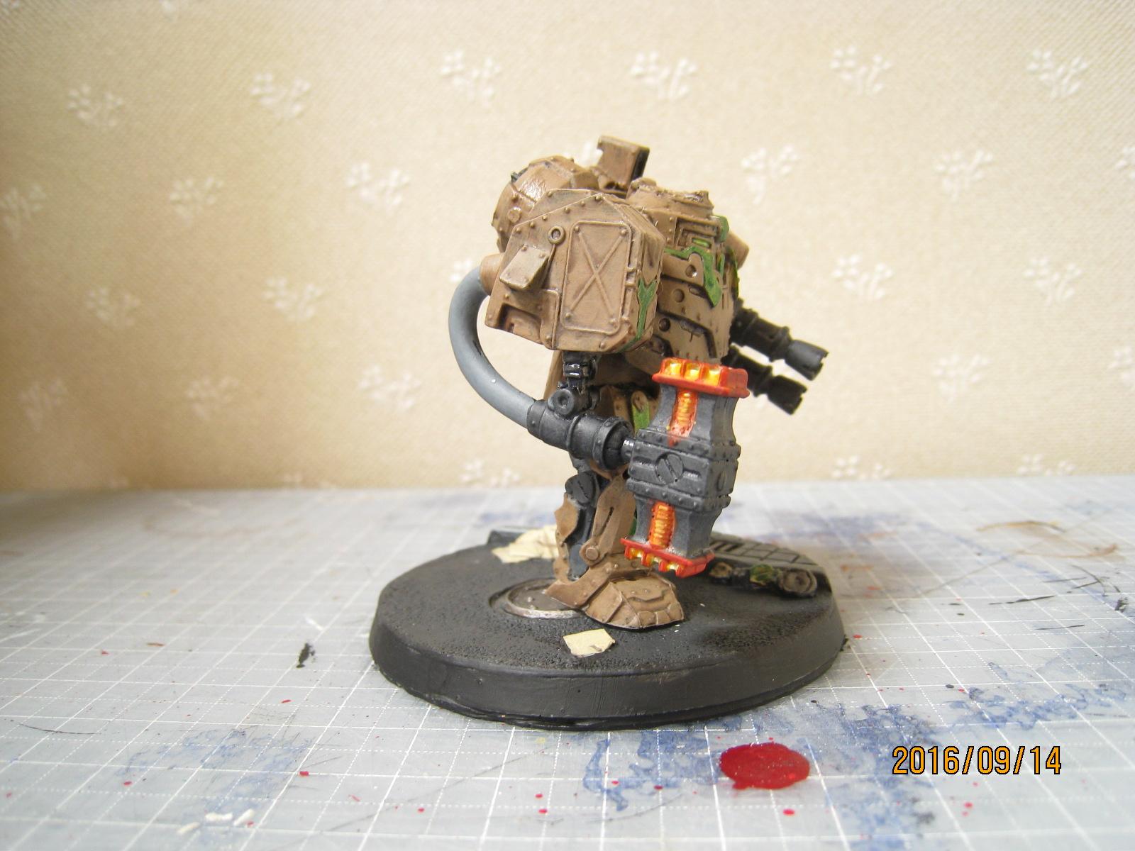 Deadzone, Forge Fathers, Mantic, Restic, Robot, September 2016, Walker