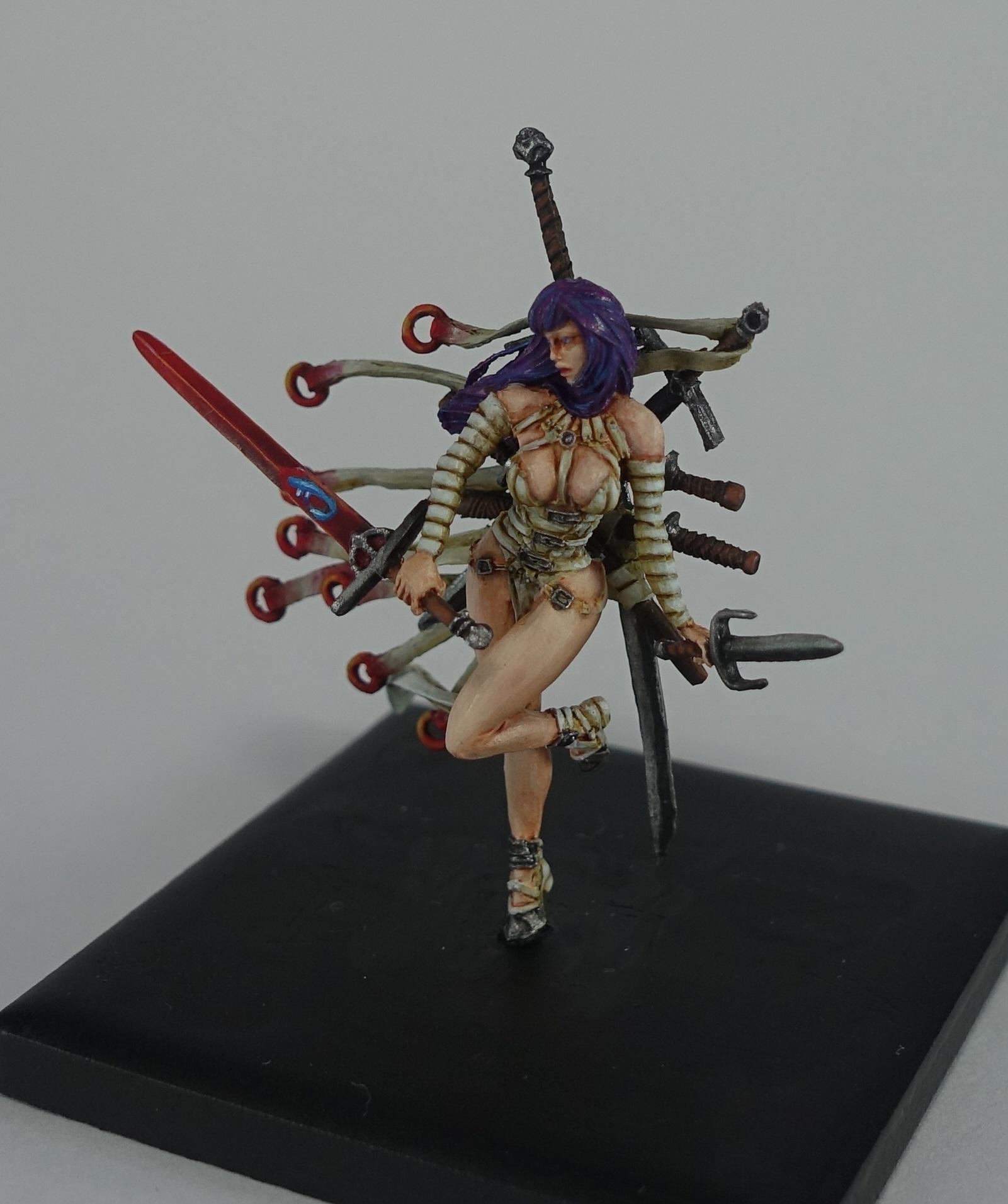Kingdom Death White Speaker Sword Hunter