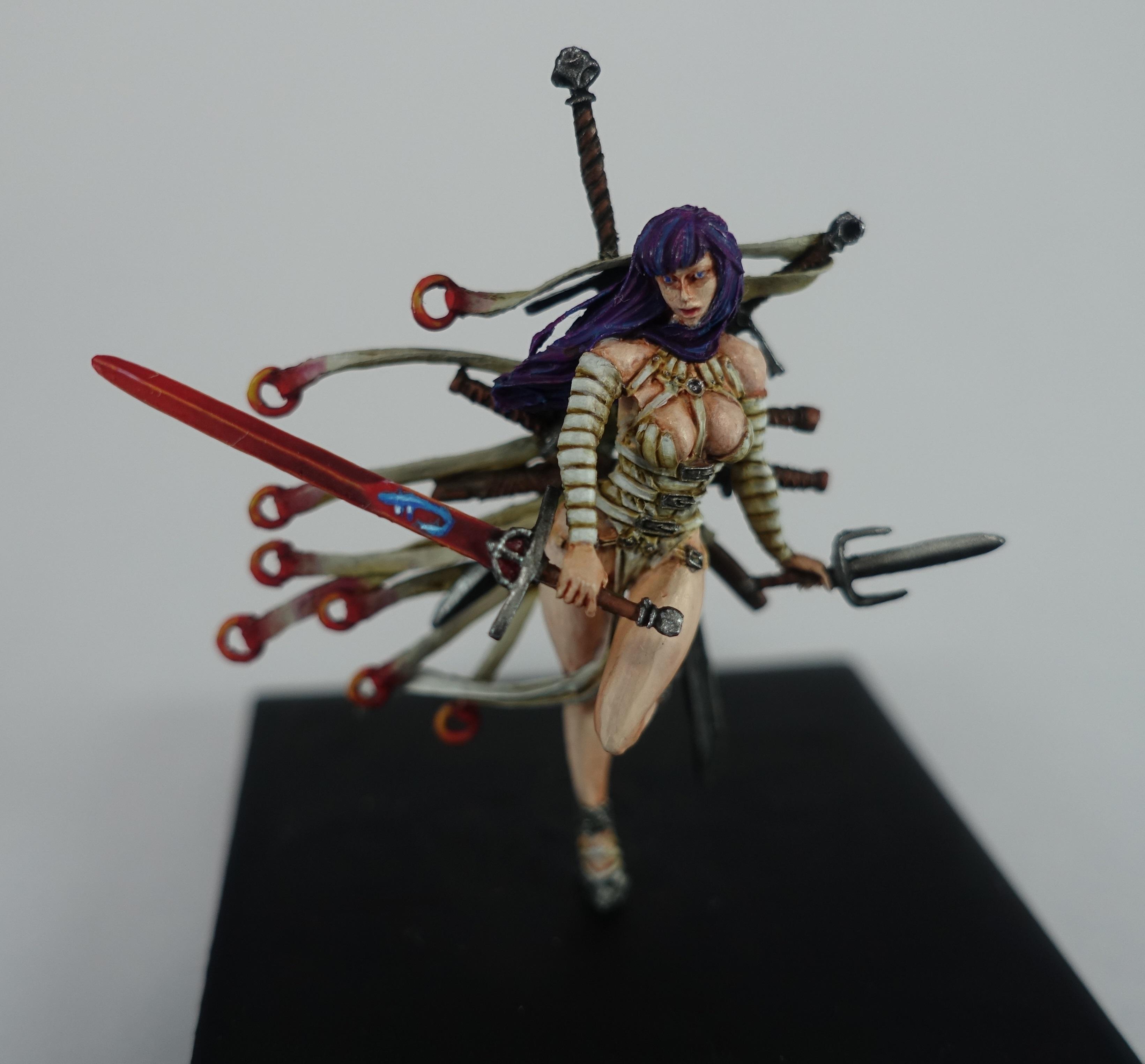 Kingdom Death White Speaker Sword Hunter