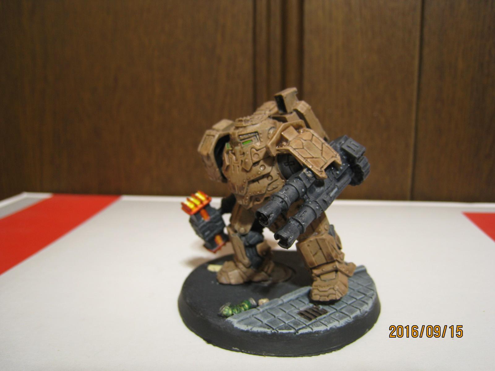 Deadzone, Forge Fathers, Mantic, Restic, Robot, September 2016, Walker