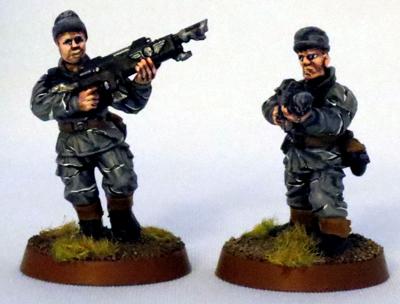 8th Regiment, Astra Militarum, Captain Brown, Imperial Guard, Necromunda, Necromundan, Necromundian Conscripts, Spiders