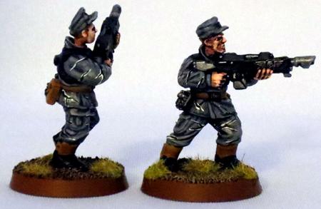 8th Regiment, Astra Militarum, Captain Brown, Imperial Guard, Necromunda, Necromundan, Necromundian Conscripts, Spiders
