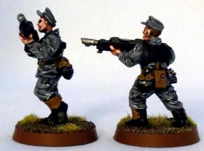 8th Regiment, Astra Militarum, Captain Brown, Imperial Guard, Necromunda, Necromundan, Necromundian Conscripts, Spiders