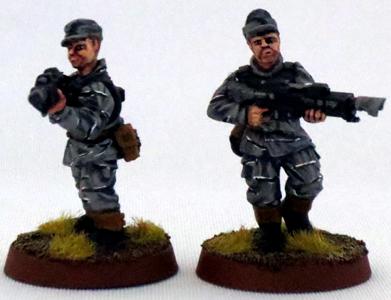 8th Regiment, Astra Militarum, Captain Brown, Imperial Guard, Necromunda, Necromundan, Necromundian Conscripts, Spiders