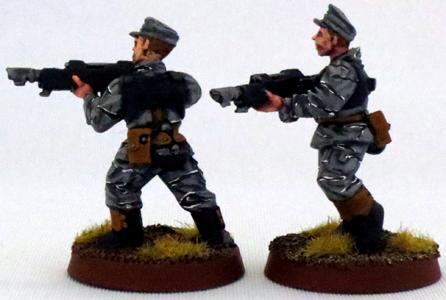 8th Regiment, Astra Militarum, Captain Brown, Imperial Guard, Necromunda, Necromundan, Necromundian Conscripts, Spiders