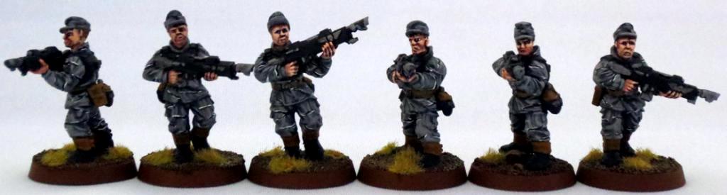 8th Regiment, Astra Militarum, Captain Brown, Imperial Guard, Necromunda, Necromundan, Necromundian Conscripts, Spiders